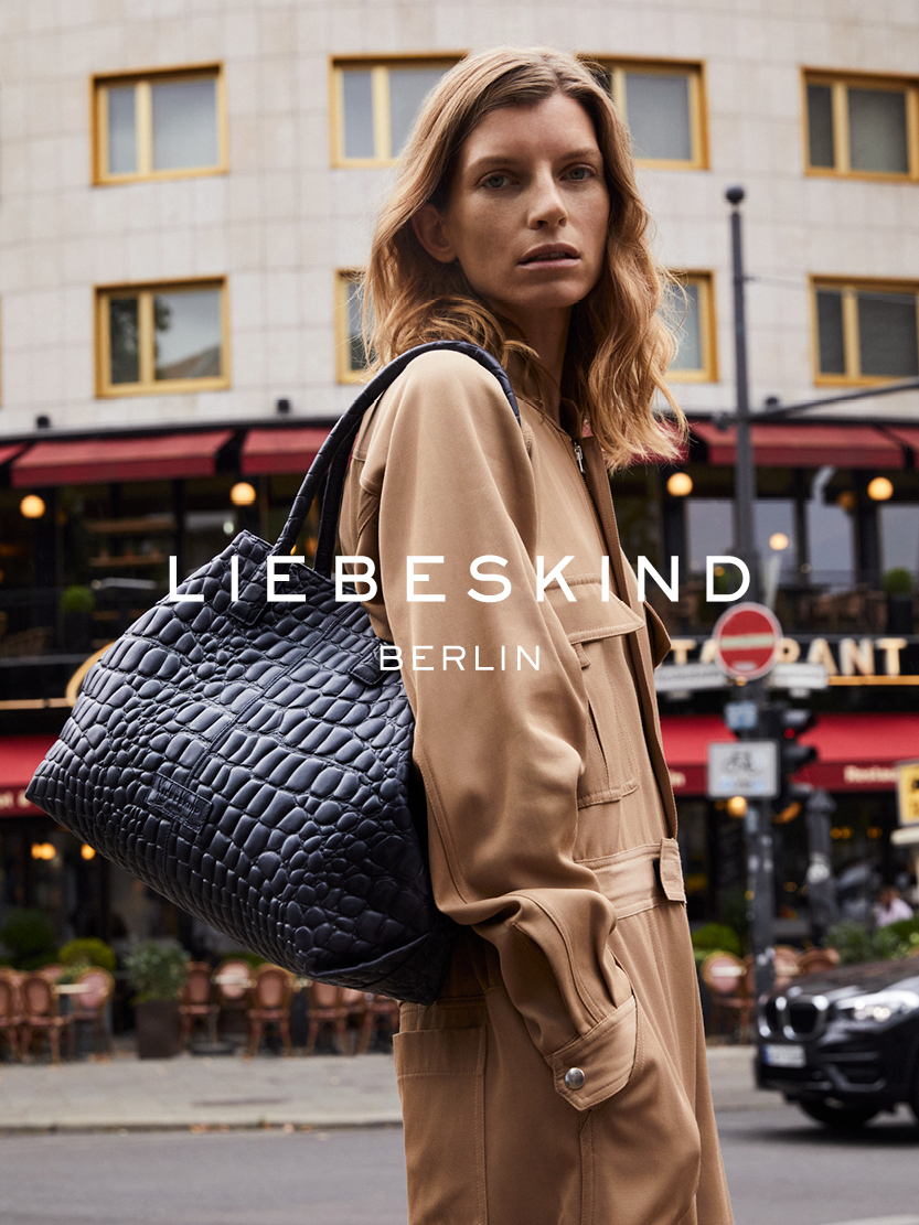 Liebeskind Berlin high quality Woven Leather Satchel