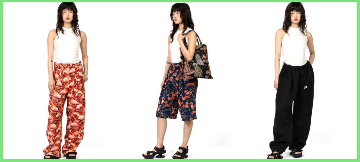 You Can Now Shop BLESS' Upcycled Jorts, Flamingo Pants, Dog Bags and